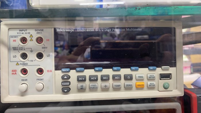 2022Tektronix DMM4050 6位半 雙顯示 數位電錶 電壓 電流 USB