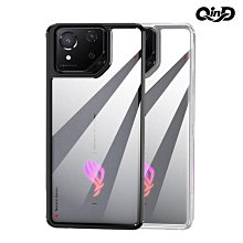 QinD ASUS 華碩 ROG Phone 8/ROG Phone 8 Pro 二合一保護殼 保護套 手機殼 雙料殼 防摔殼 透明殼