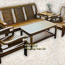 【設計私生活】馬丁尼復古實木彎背桌椅組、木質沙發組(部份地區免運費)256W