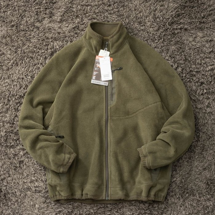 現貨#BEAMS SSZ RETRO MIL FLEECE 日系抓絨休閒夾克外套| Yahoo奇摩拍賣