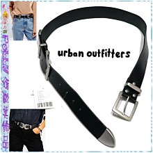 ☆POLLY媽☆Urban Outfitters Double Buckle Waisted Belt雙扣環純牛皮腰帶