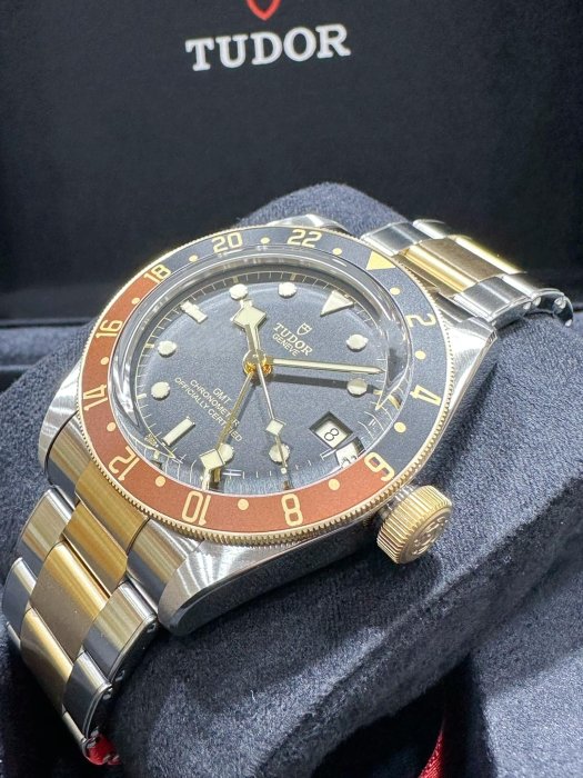 TUDOR帝舵 BLACK BAY GMT S&G M79833MN 兩地時區 沙士 錶徑41MM 全新品