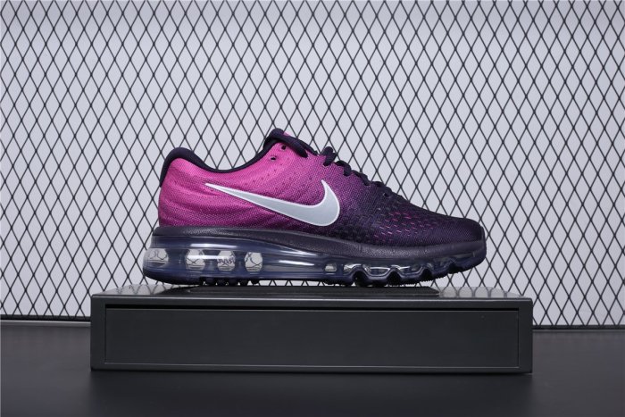 NIKE AIR MAX 2017 氣墊 網面 葡萄紫 休閒運動慢跑鞋 女鞋 851623-500