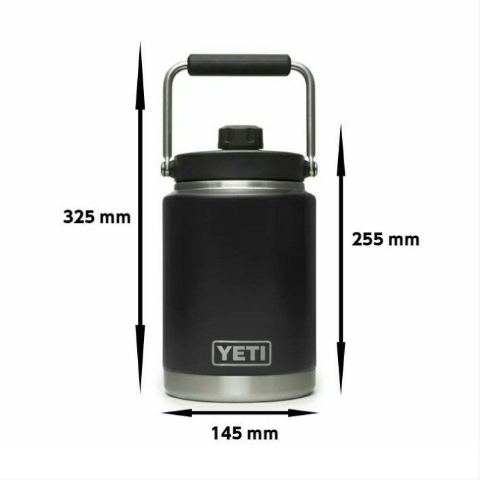 优職人台灣現貨】YETI Rambler Half-Gallon Jug 半加侖冰桶水壺保溫壺