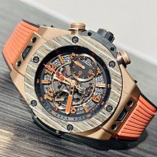 ~路米名品~ 限量 宇舶 Hublot  BIG BANG Unico 45mm 18K 玫瑰金 透背 自製機芯 聯名款