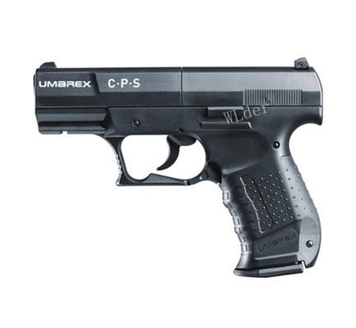 [01] UMAREX WALTHER CPS 4.5mm 喇叭彈 CO2槍 (瓦斯槍BB槍BB彈玩具槍模型槍手槍鉛彈