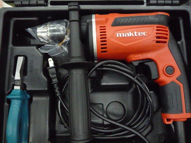 ~金光興修繕屋~牧科 maktec MT-817KX3 插電式震動電鑽 附配件26組 非 GSB 13RE 16RE