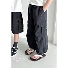 5~15 ♥褲子(BLACK) WITTYBOY-2* 24夏季 WIT240417-033『韓爸有衣正韓國童裝』~預購