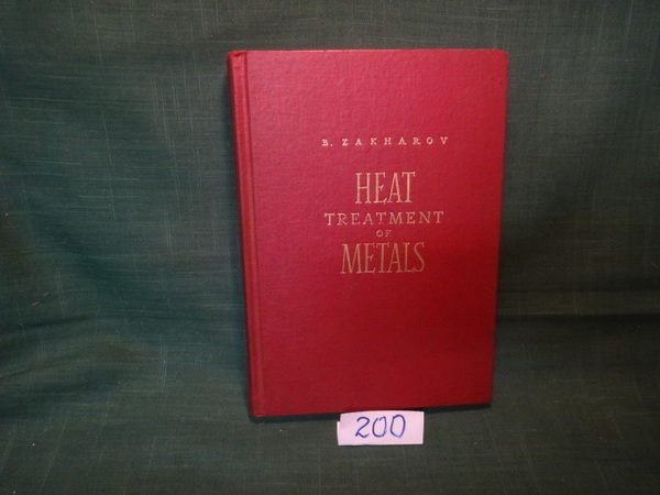 【愛悅二手書坊 16-59】HEAT TREATMENT OF METALS