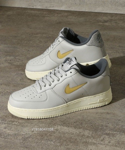 NIKE AIR FORCE 1 '07 LX 淺灰骨色果凍勾輕便透氣休閑慢跑鞋DC8894-001