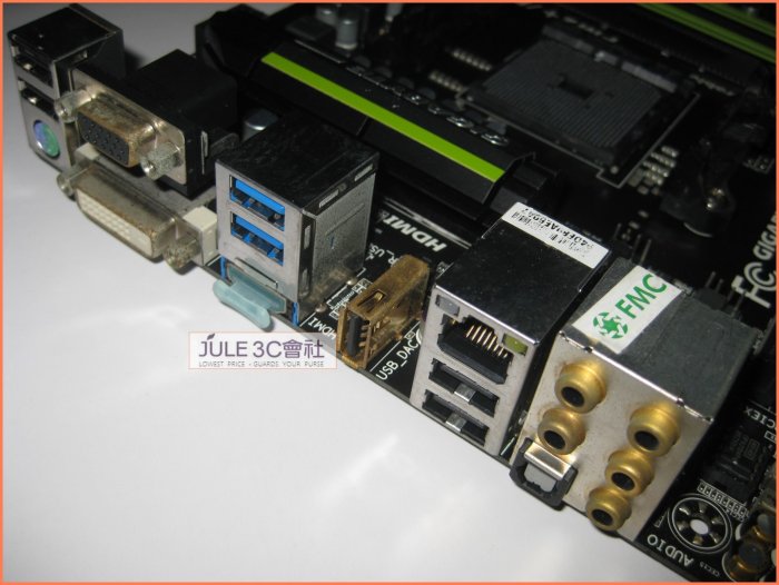 JULE 3C會社-技嘉 G1 Sniper A88X A88/DDR3/Killer系列/良品/ATX/FM2 主機板