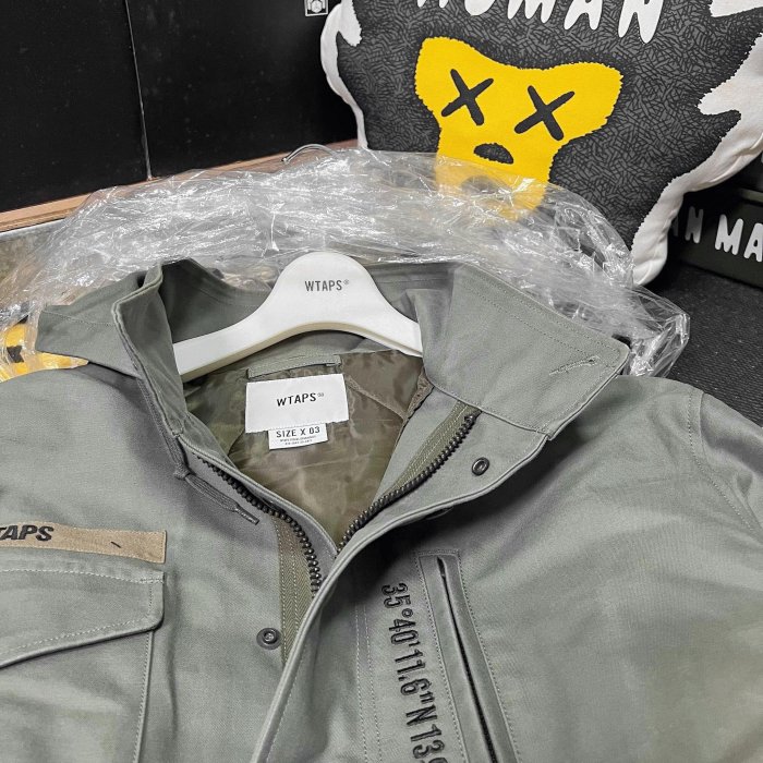 【希望商店】【✔寄賣商品】WTAPS WSFM JACKET 20AW 連帽 軍裝 夾克 外套