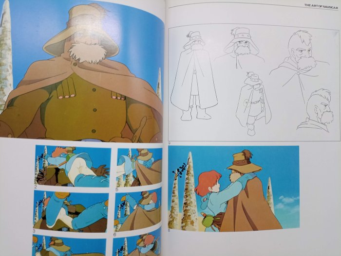 【月界2S】THE ART OF NAUSICAA－日本原版風之谷設定集（1984/7）_宮崎駿_德間書店〖畫冊〗DGL