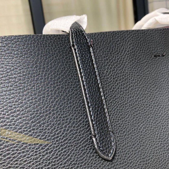 雅格精品代購 Coach 76776 最新款牛皮編織大LOGO托特包 大馬車購物袋 單肩手提包 美國代購