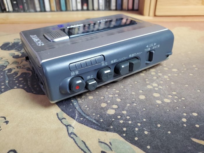 原裝sony索尼tcm500磁帶機卡帶機隨身聽