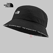 -滿3000免運-[雙和專賣店] THE NORTH FACE 中性 輕量防風透氣漁夫帽/7WHA/黑