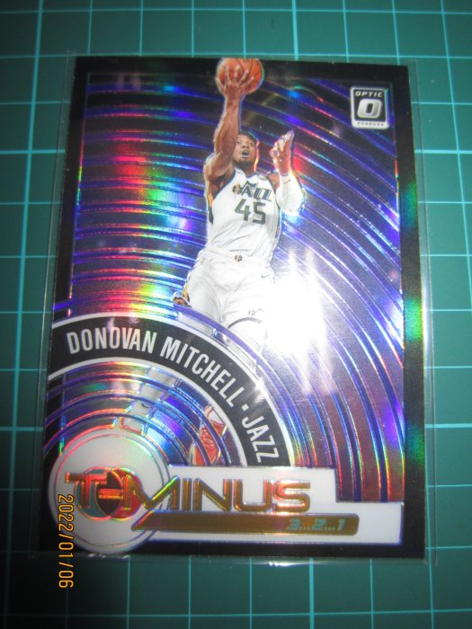 #換新收藏#[DONOVAN MITCHELL][銀亮][T-MINUS][OPTIC][HOLO][SILVER]