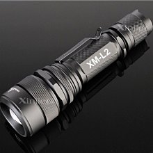 信捷【A20單】CREE XM-L2 強光手電筒 伸縮變焦 調光 登山 工地巡邏 戶外照明 超越 Q5 R5 T6 U2