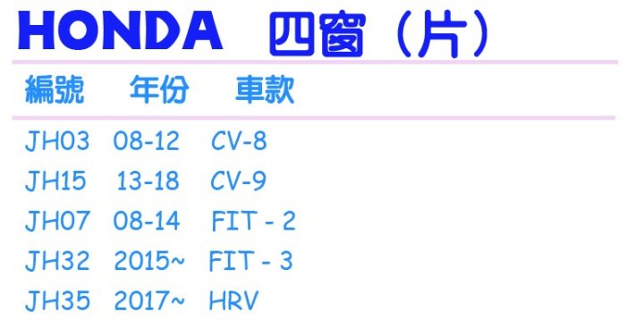 Tailor 太樂遮陽簾〈四窗〉隔熱效果達91.5% HONDA  HRV TIIDA FIT 免運 台灣製造
