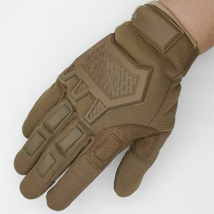 廠家生產戶外運動戰術手套訓練登山騎行摩托車O全指防護觸屏手套