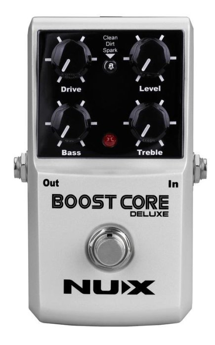 ☆唐尼樂器︵☆免運費送短導 NUX BOOST CORE Deluxe 吉他 Bass 增益 單顆 效果器