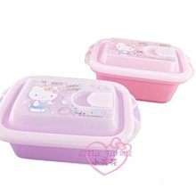 ♥小花花日本精品♥Hello Kitty 日本製 輕量型微波保鮮盒~3
