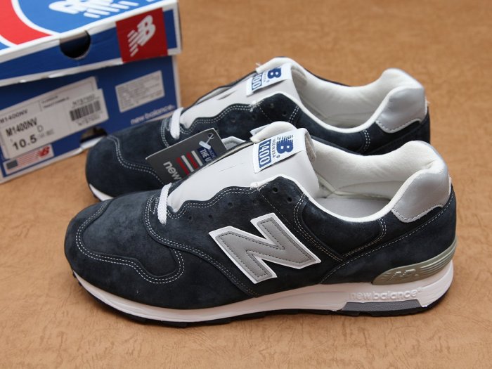 NEW BALANCE M1400NV M1400 J.CREW 別注深藍MADE IN USA 美國製10.5