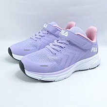 FILA 慢跑鞋 2J437Y991 中童鞋 運動鞋 寬楦 紫【iSport愛運動】
