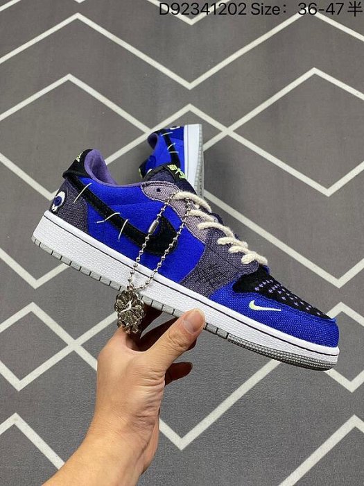 Zion Williamson x Air Jordan 1 retro low og ”voodoo“巫毒娃娃 籃球鞋