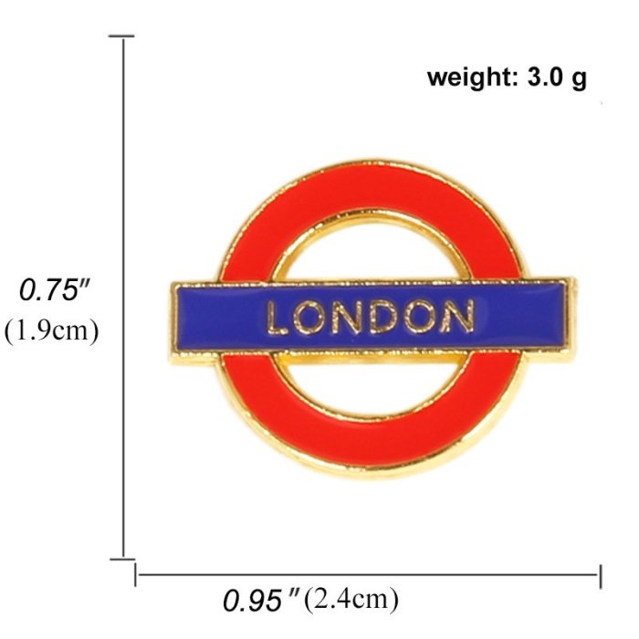 英國國旗胸針個性創意建筑物飾品滴油卡通大本鐘電話亭徽章配飾