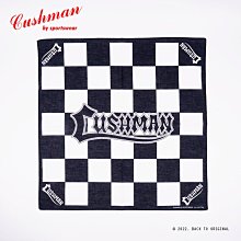 BTO 日本【Cushman】CHECKER FLAG BANDANA 黑白棋盤格方巾