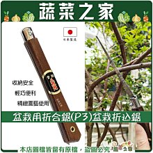 【蔬菜之家滿額免運】日本製盆栽用折合鋸(P3)盆栽折込鋸 園藝工具 折合鋸 摺疊鋸 鋸子 鋸木神器