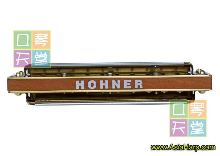 天堂口琴 H2005《HOHNER Marine Band Deluxe C調 豪華木格十孔口琴》