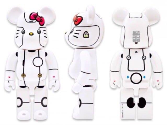 全新 Bearbrick 400% Robot Hello Kitty 機器凱蒂貓