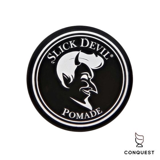 【 CONQUEST 】原廠授權經銷 Slick Devil Pomade 黑惡魔 水洗式髮油 Suavecito