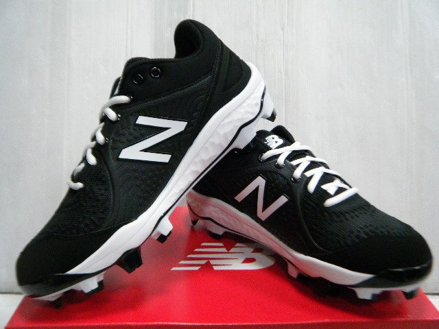 新莊新太陽 New Balance NB 3000v5 PL3000K5 2E 寬 棒壘球鞋 膠釘 黑白 特2500