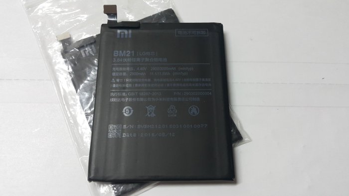 【南勢角維修】小米 NOTE / 小米 note BM21 全新電池 維修完工價550元 全台最低價