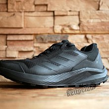 Retro CLUB【一元起標】【全新】ADIDAS TERREX TRAILRIDER 黑色 越野跑鞋 馬牌底 W24528