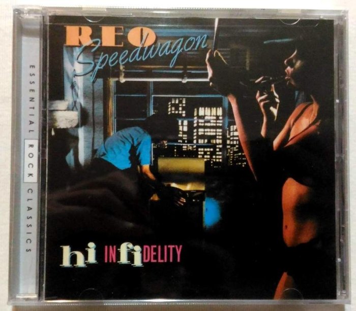 全新未拆 / 快速馬車 REO Speedwagon / 經典銘盤 犀利情歌 Hi Infidelity 美版