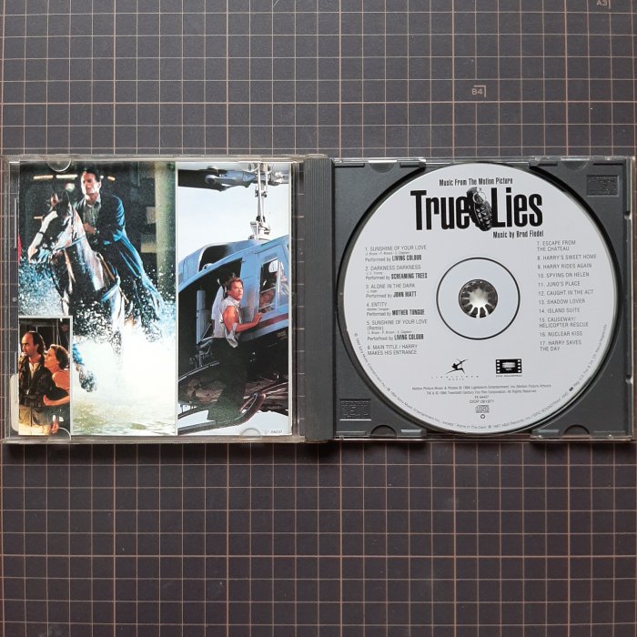 ※藏樂小舖※ (影劇CD) 魔鬼大帝 真實謊言 True Lies 電影原聲帶 阿諾史瓦辛格