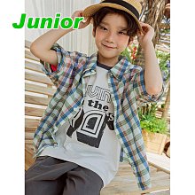 JS~JXL ♥襯衫(BLUE) ERINJ-2 24夏季 ERI240415-158『韓爸有衣正韓國童裝』~預購