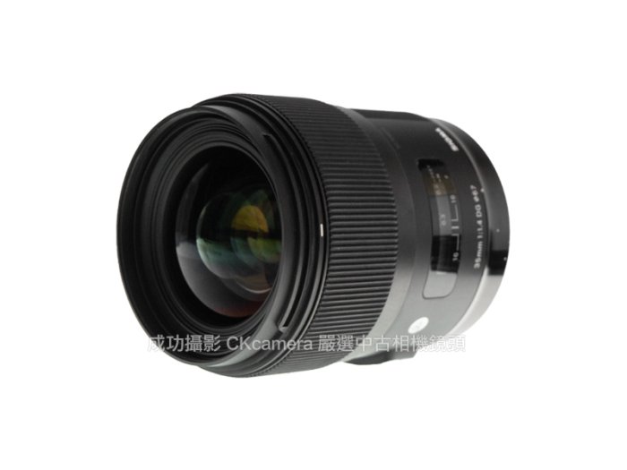 成功攝影  Sigma 35mm F1.4 DG HSM Art For Canon 中古二手 高畫質 小廣角定焦鏡 人像鏡 大光圈 恆伸公司貨 保固七天