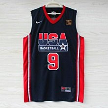 ∵ PRAY FOR FASHION ∴ 美國USA國家奧運夢幻一隊網眼刺繡籃球球衣