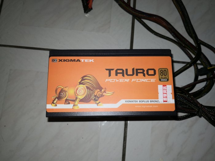 富鈞XIGMATEK Tauro金牛座 500W 銅牌Powersupply電源供應器 (XTK-TB-0500A)