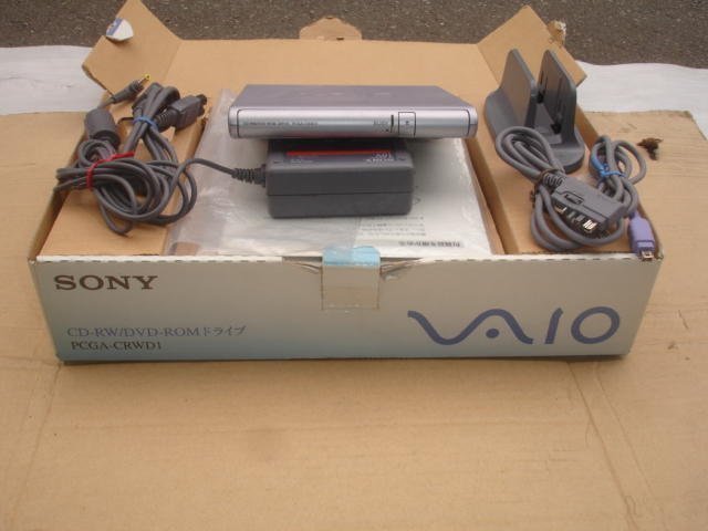 【電腦零件補給站】Sony PCGA-CRWD1 VAIO專用的DVD-ROM 外接光碟機