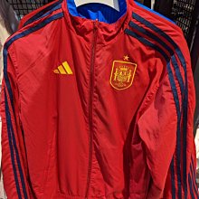 南🔥2022 11月 ADIDAS 世界盃 西班牙國家隊 雙面外套 足球 FIFA2022 隊徽 男 HE8920