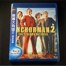 [藍光先生BD] 銀幕大角頭2：傳奇再續 Anchorman : The Legend ( 得利公司貨 )