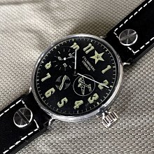 ((( 格列布 ))) 蘇聯製 手上鍊飛行軍錶 ( 約 1960 年代)  斯達林的獵鷹  系列