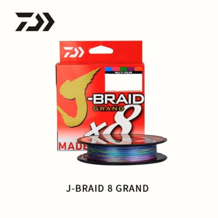 （桃園建利釣具）DAIWA J-BRAID GRAND X8 (300M)5色線 PE線  1.5號 2號 2.5號3號4號 5號 6號 賣場