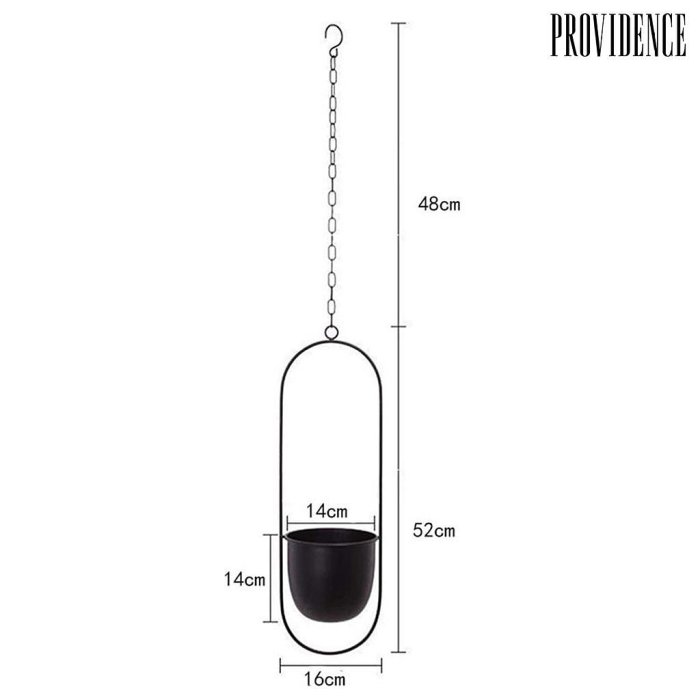 [陽光家居]吊掛鐵藝花盆水培植物懸掛式吊蘭盆多肉垂吊吊飾歐式花園裝飾陽臺